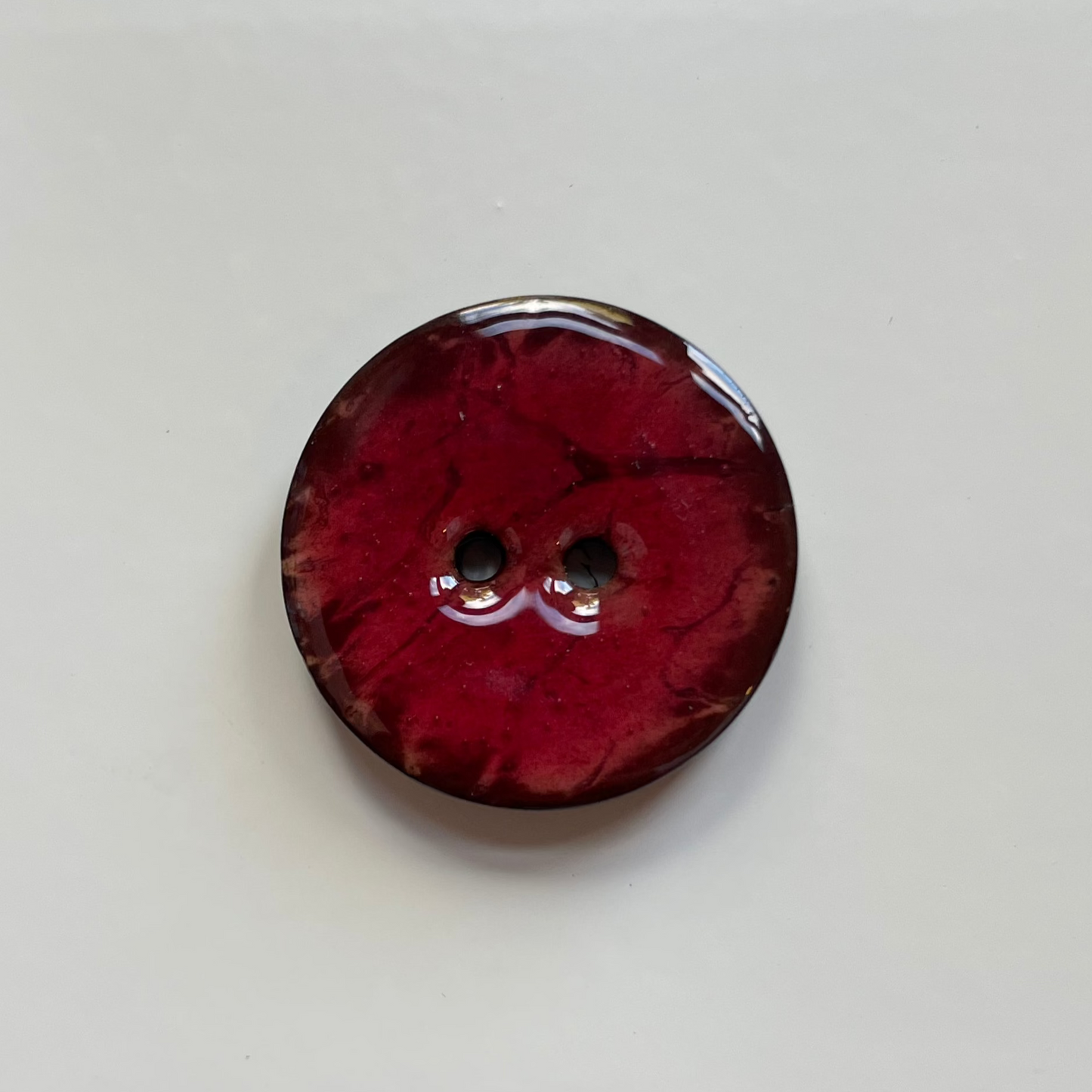 Glaseret keramik knap