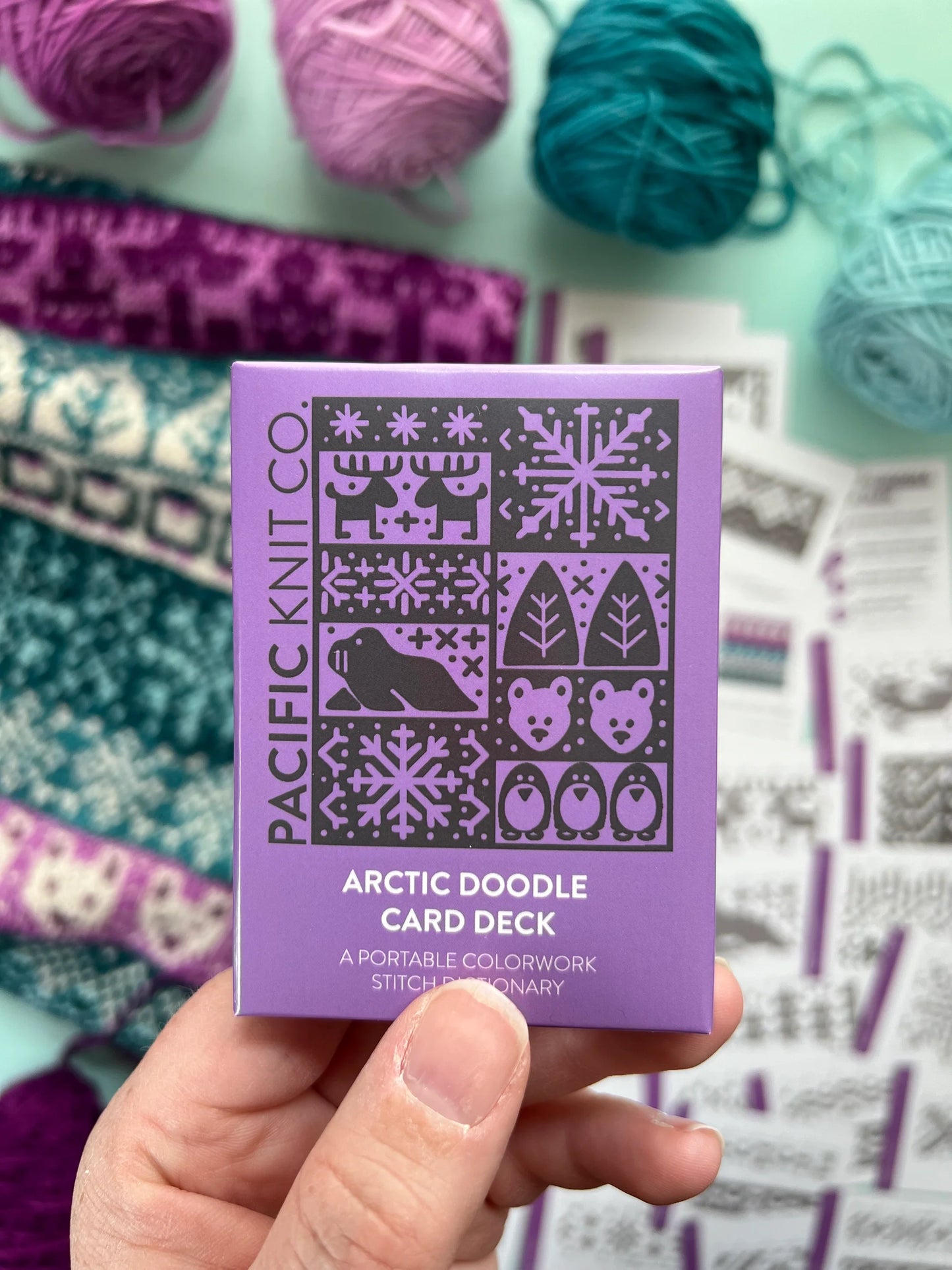 Doodle cards/Strikkekort/Skriblestrikkekort/kort