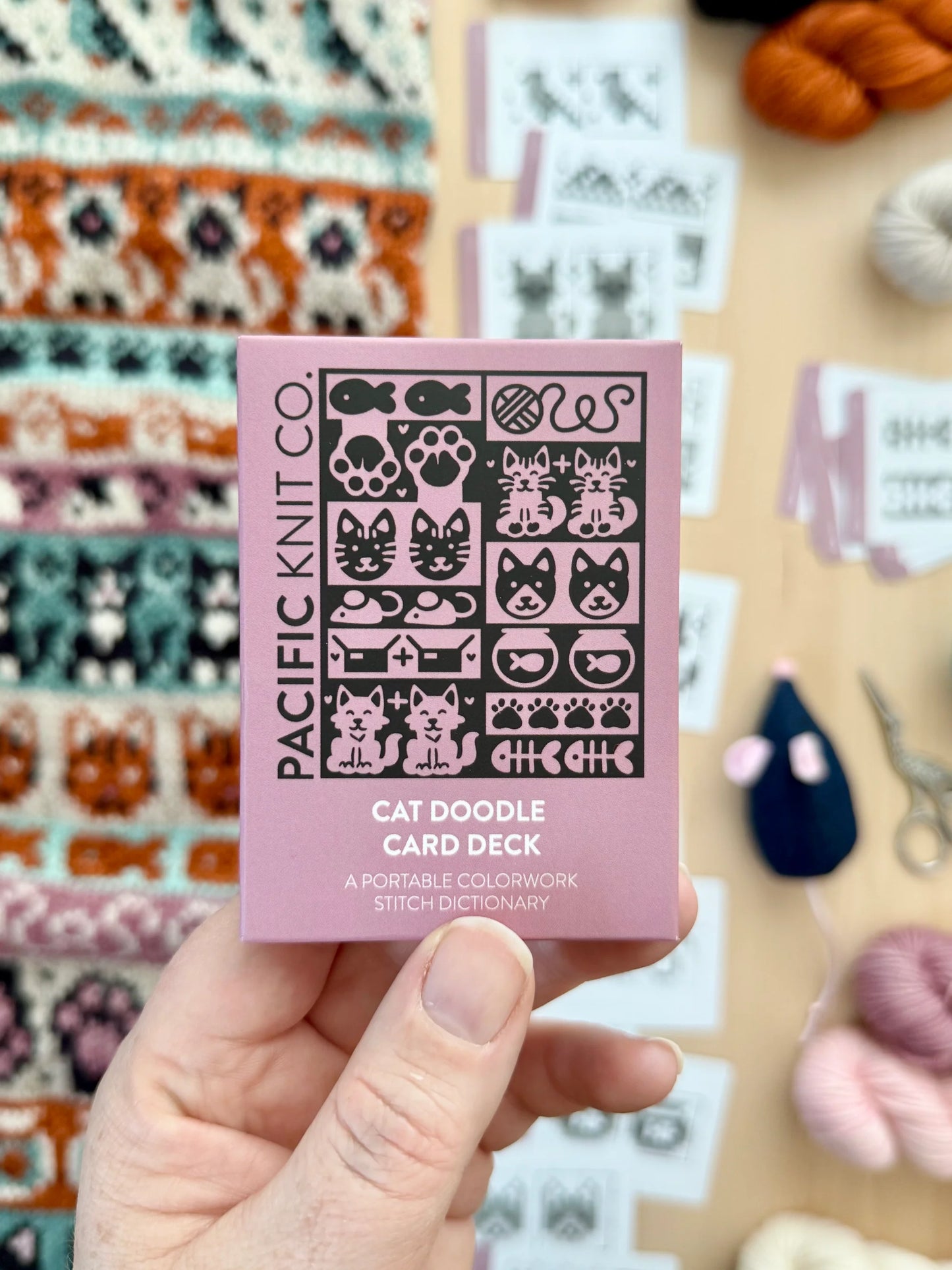Doodle cards/Strikkekort/Skriblestrikkekort/kort
