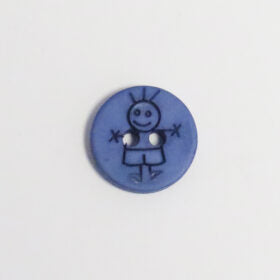 Børneknap med pige/dreng