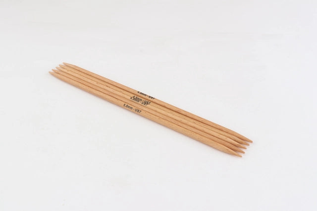 KnitPro basix beech strømpepinde i træ