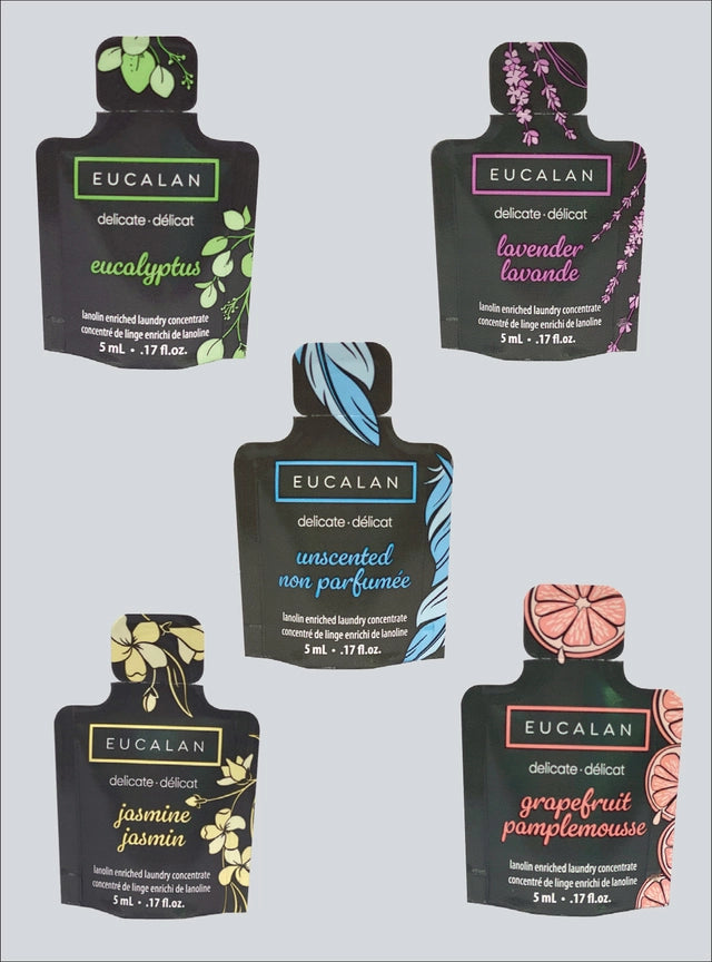 Eucalan neutral uldsæbe med lanolin 5 ml