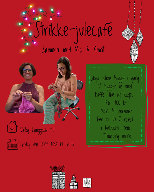 Jule-strikkecafé