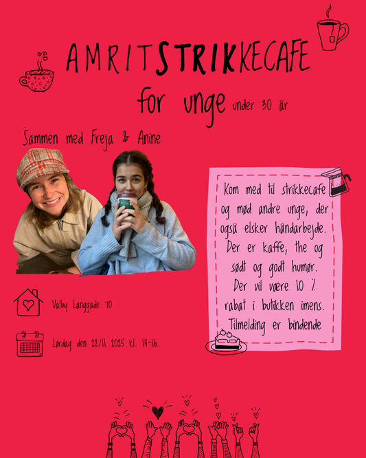 Strikke-/hæklecafe for unge under 30