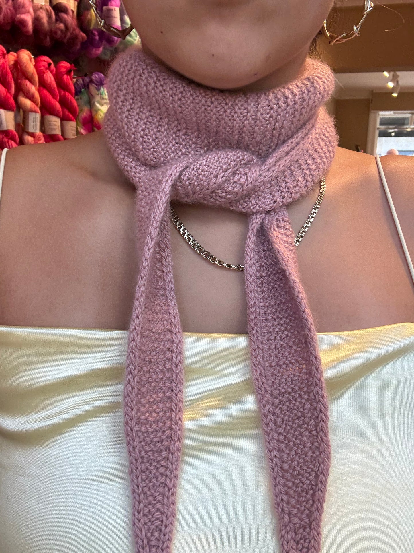 Kit: Sophie Scarf i 100 % cashmere