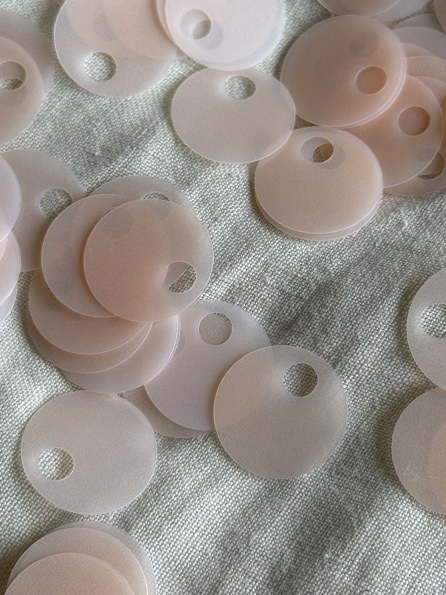 Strikkefeber - Store pallietter med hul