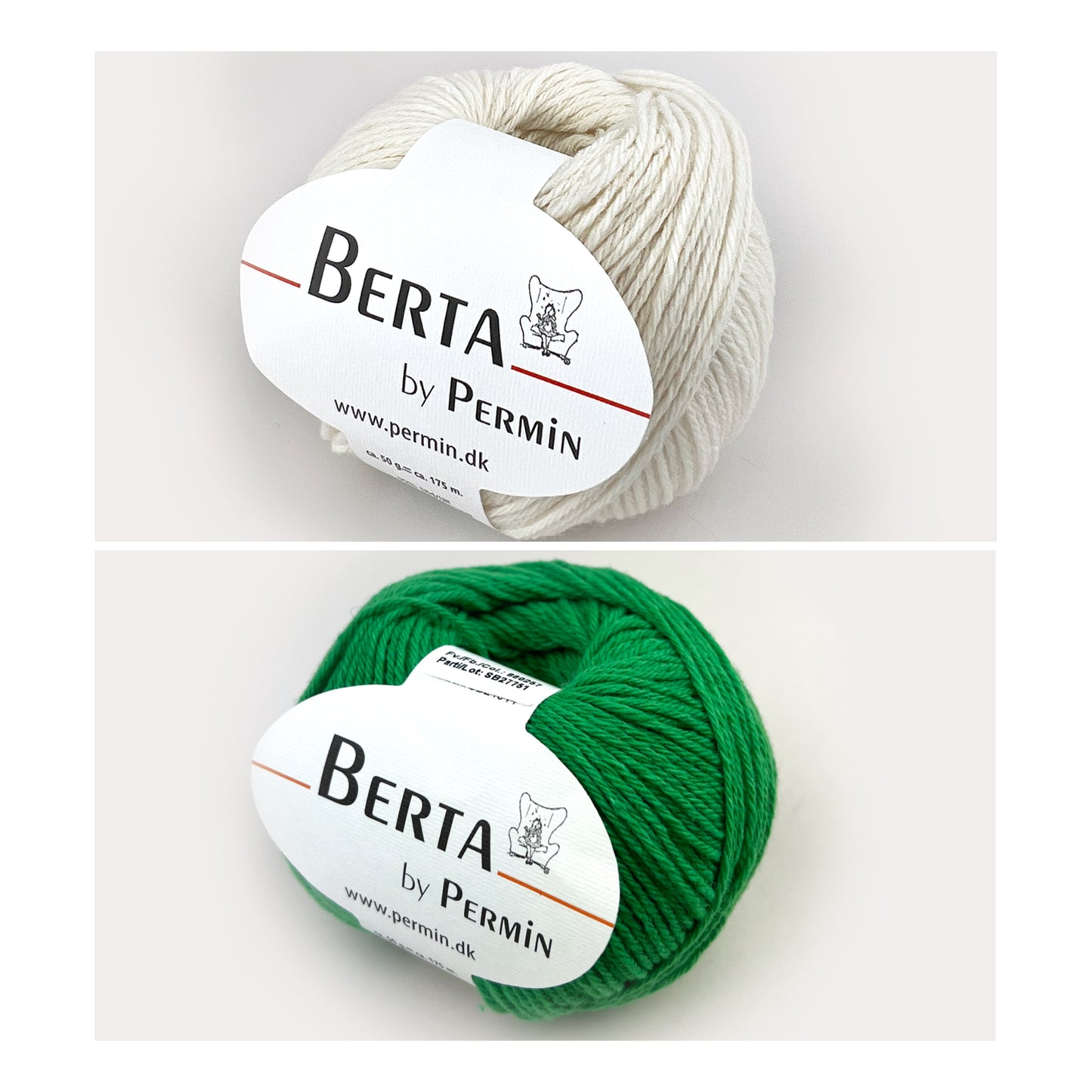 Kit: Stribet top med krave