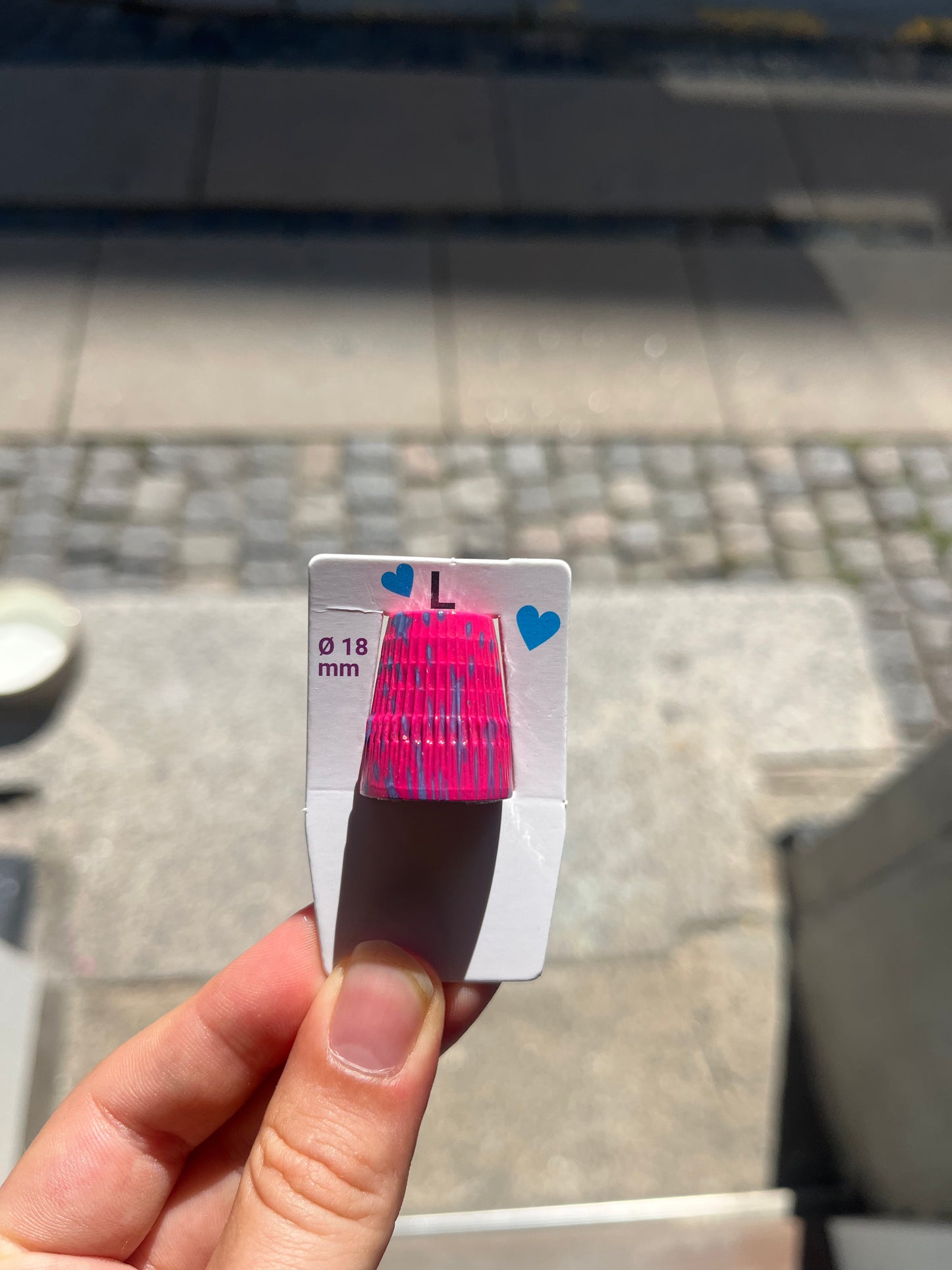 Prym Fingerbøl love ass. str. 15/17/19 mm farvet zink