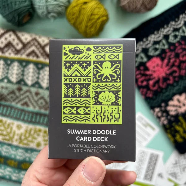 Doodle cards/Strikkekort/Skriblestrikkekort/kort