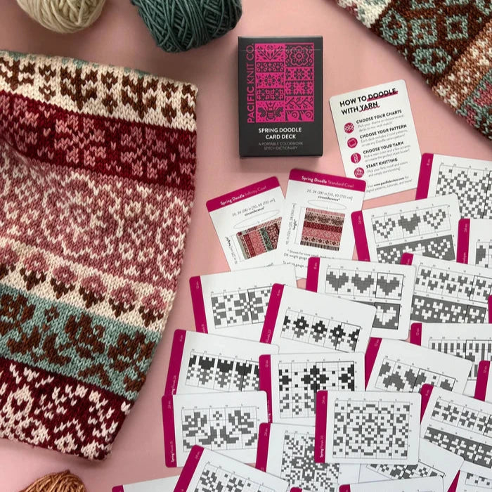 Doodle cards/Strikkekort/Skriblestrikkekort/kort