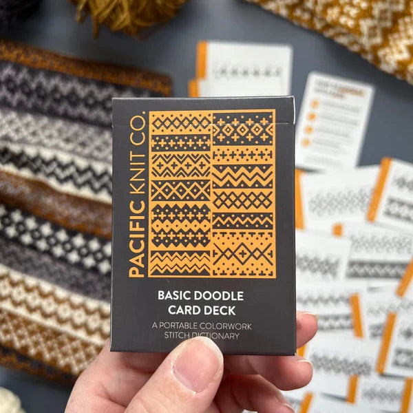 Doodle cards/Strikkekort/Skriblestrikkekort/kort