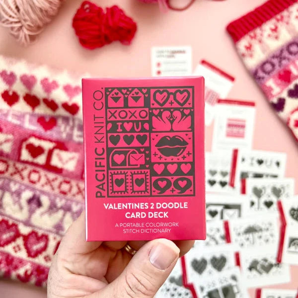 Doodle cards/Strikkekort/Skriblestrikkekort/kort