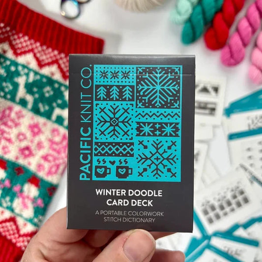 Doodle cards/Strikkekort/Skriblestrikkekort/kort