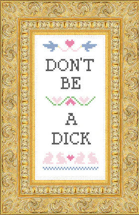 Subversive Cross Stitch kits