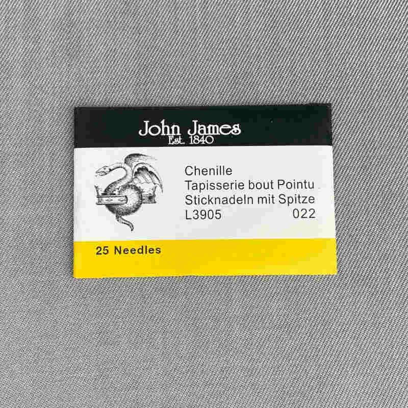 John James tapestrynål str. 22