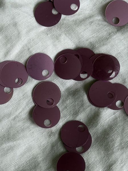 Strikkefeber - Store pallietter med hul