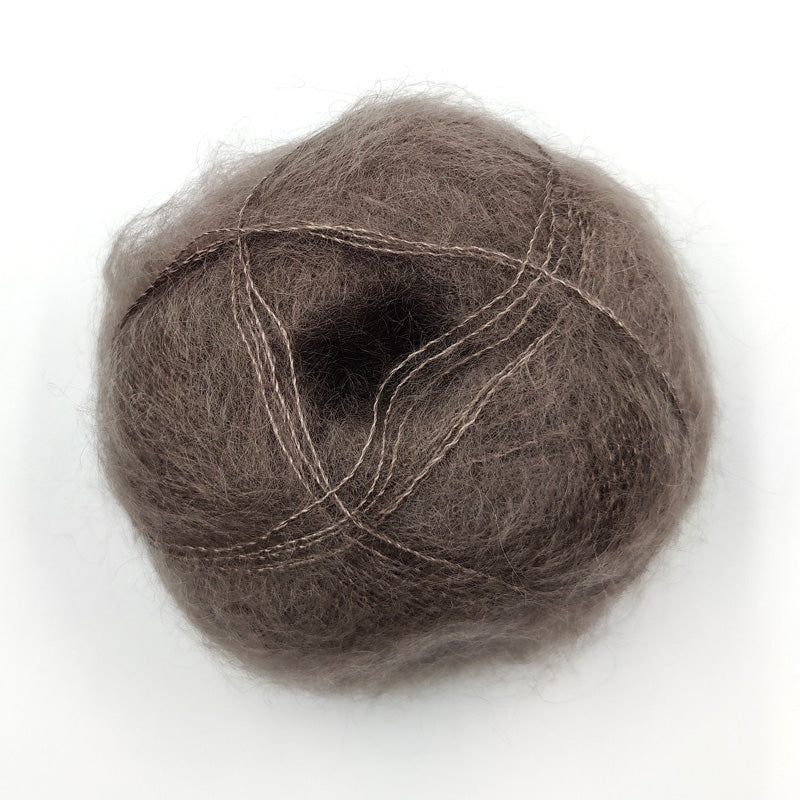 Mohair by Canard Brushed lace Taupe [3007]