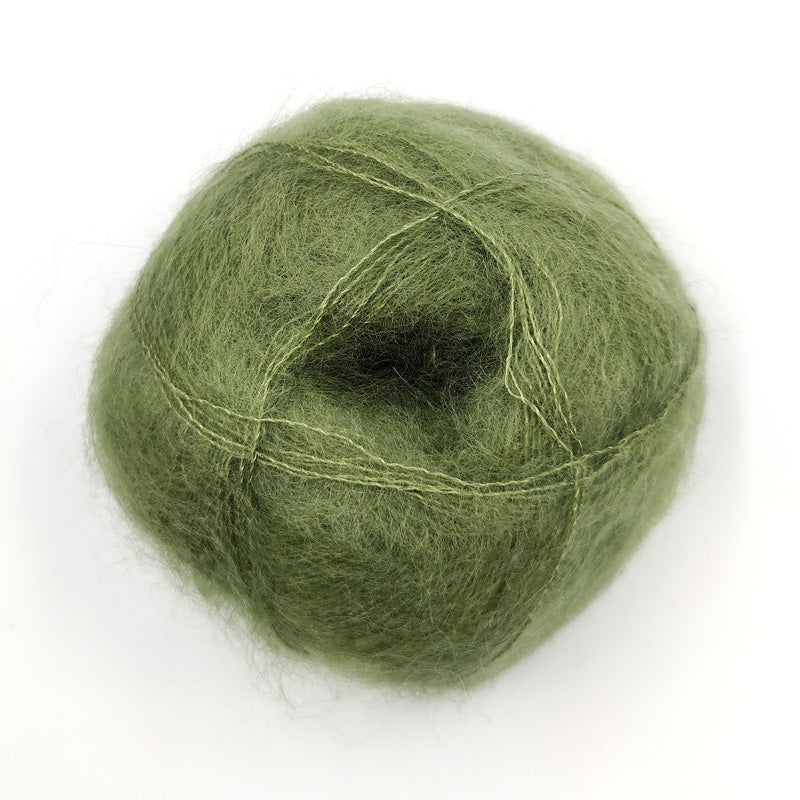 Mohair by Canard Brushed lace Oliven [3028]