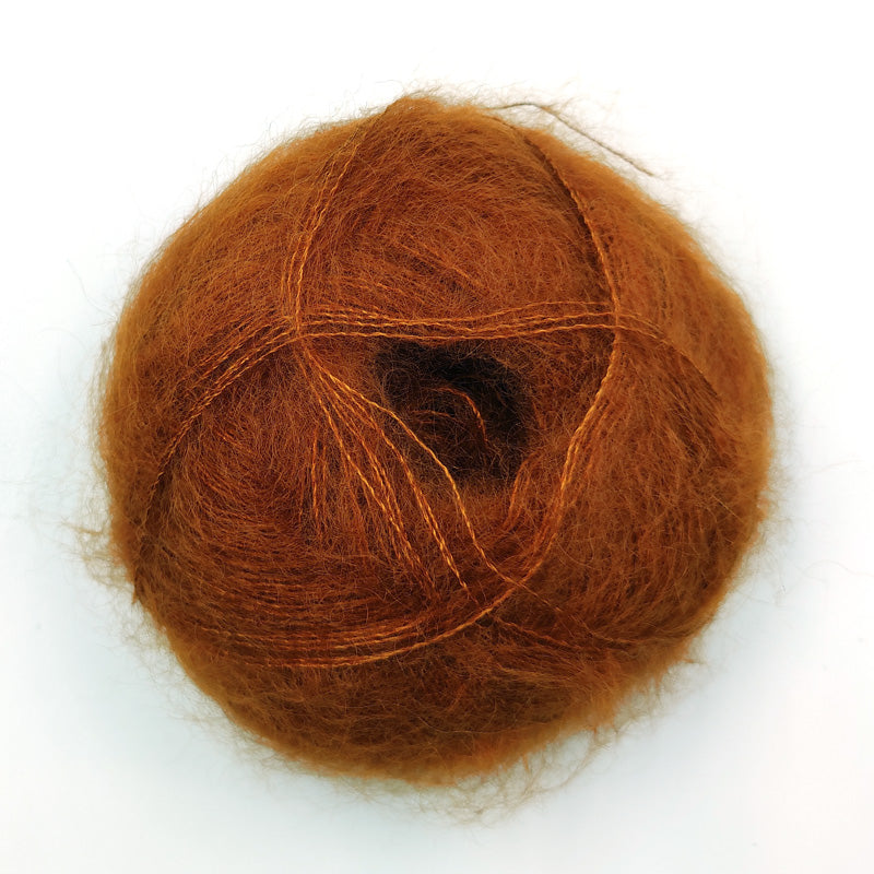 Mohair by Canard Brushed lace Cognac [3048]